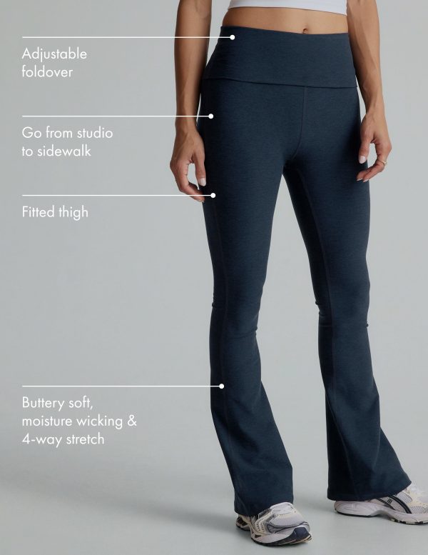 Spacedye Foldover Bootcut Pant - Image 2
