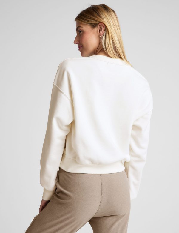 LuxeFleece Crewneck Sweatshirt - Image 3