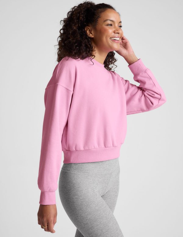 LuxeFleece Crewneck Sweatshirt - Image 3