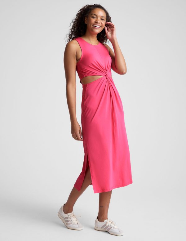 Around The World Front Twist Dress - Image 3