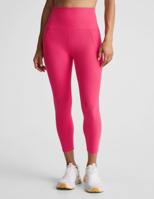 Spacedye Out Of Pocket High Waisted Capri Legging - Image 2