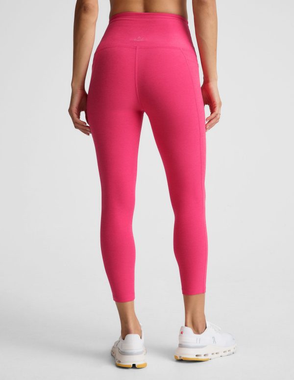 Spacedye Out Of Pocket High Waisted Capri Legging - Image 3