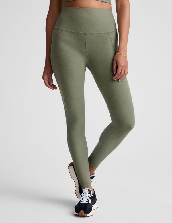 Spacedye Out Of Pocket High Waisted Midi Legging - Image 2