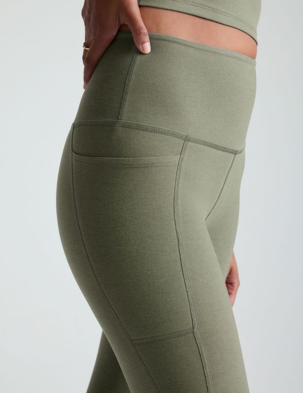 Spacedye Out Of Pocket High Waisted Midi Legging - Image 4