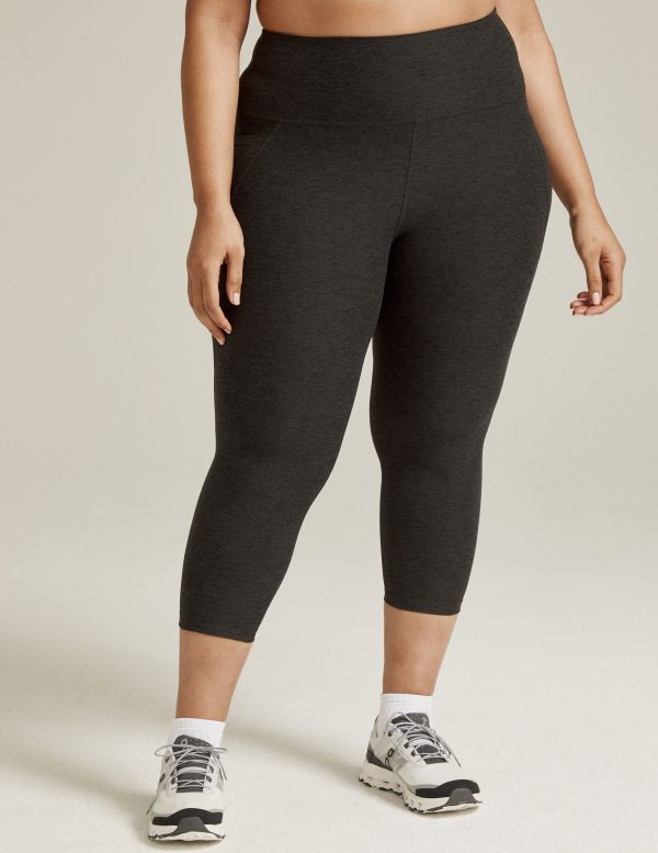 Spacedye Out Of Pocket High Waisted Capri Legging - Image 7