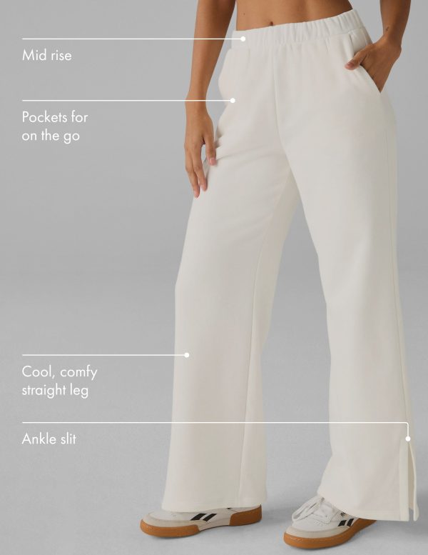LuxeFleece Wide Leg Pant - Image 2