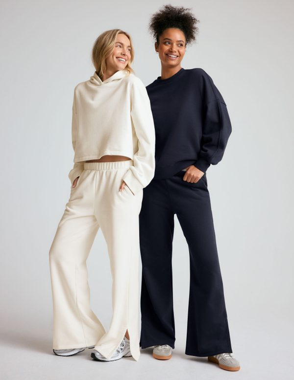 LuxeFleece Wide Leg Pant - Image 8