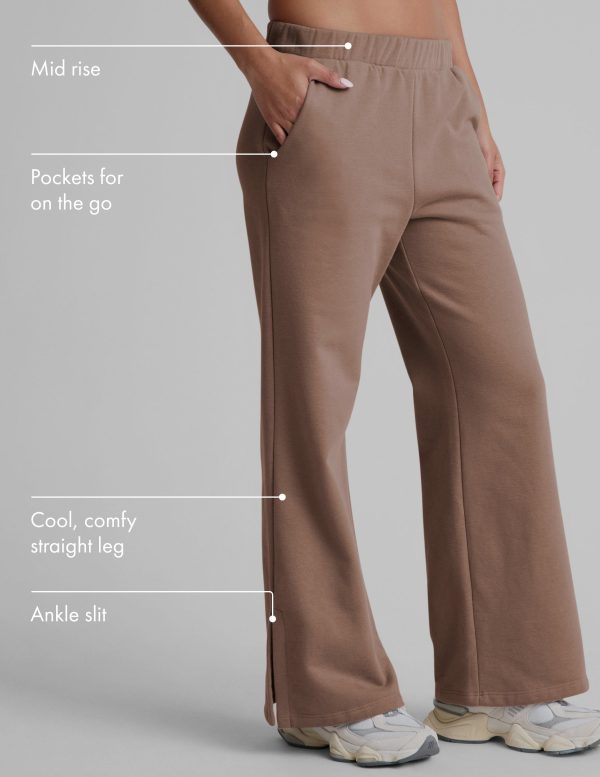 LuxeFleece Wide Leg Pant - Image 2