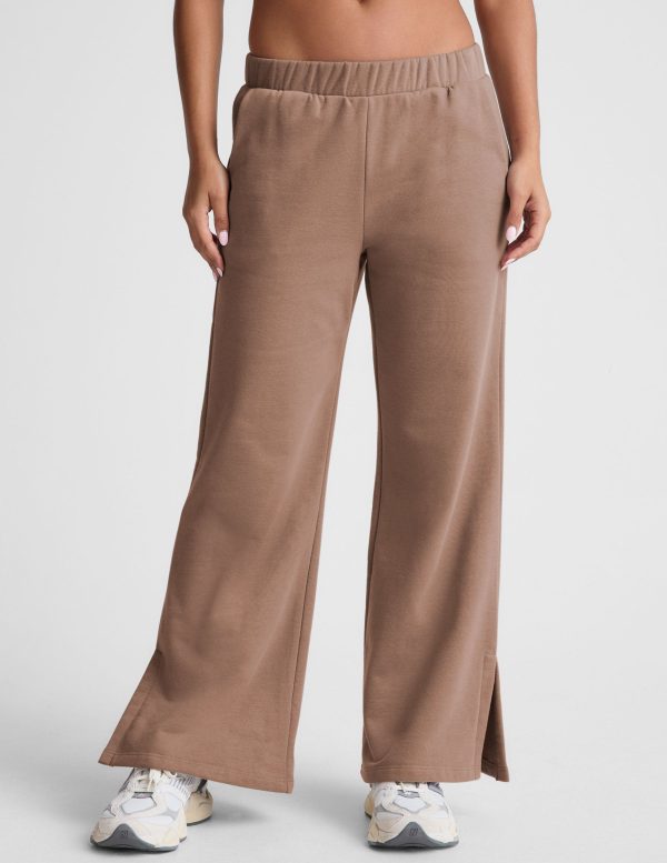 LuxeFleece Wide Leg Pant - Image 3