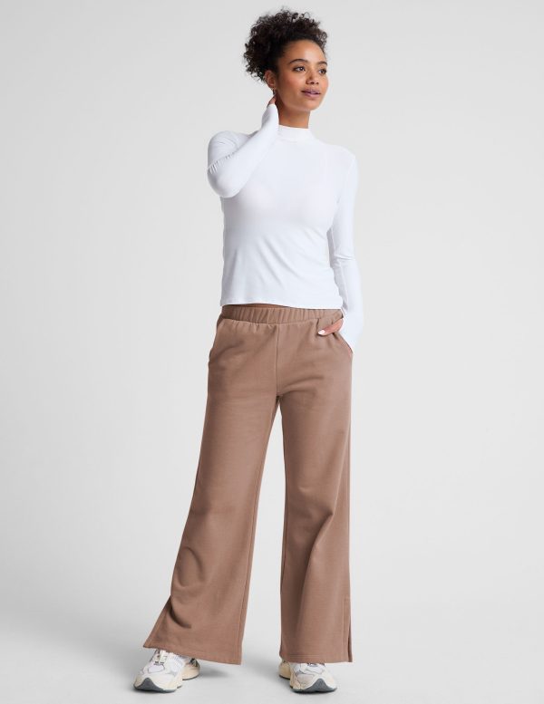 LuxeFleece Wide Leg Pant - Image 7