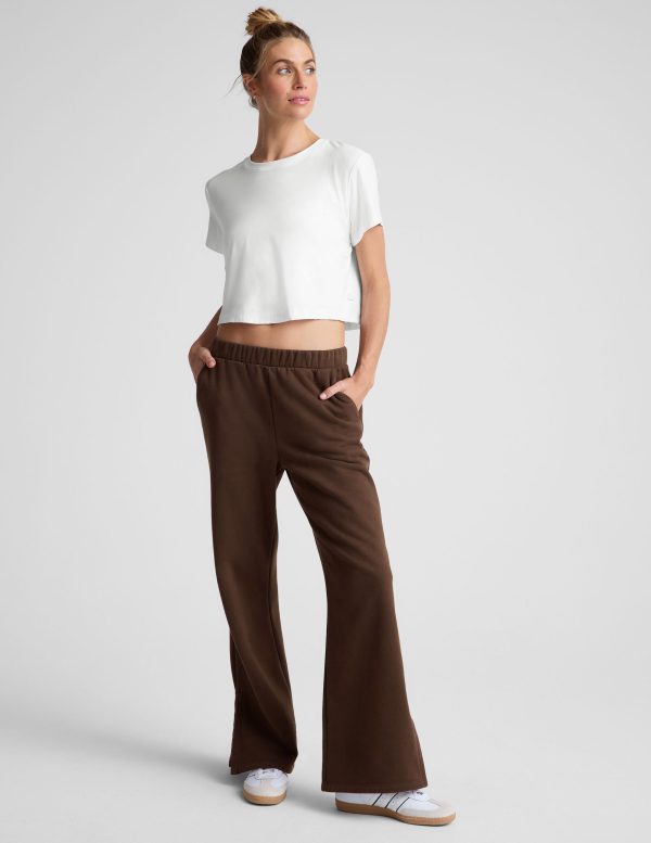 LuxeFleece Wide Leg Pant - Image 6