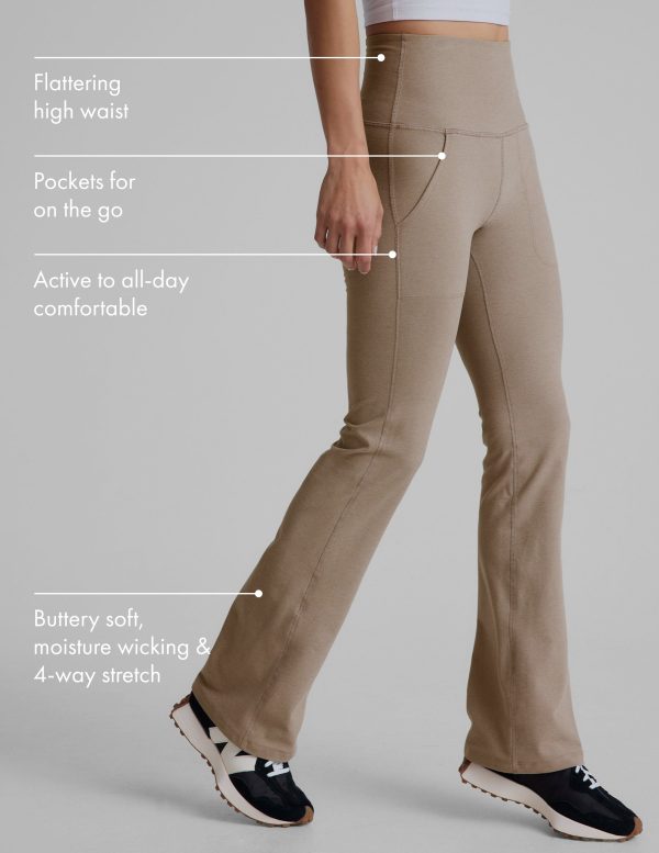 Spacedye High Waisted Practice Pocket Bootcut Pant - Image 2