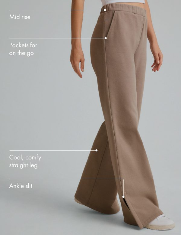 LuxeFleece Wide Leg Pant - Image 2