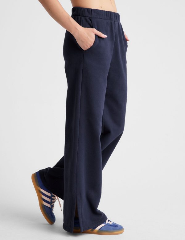LuxeFleece Wide Leg Pant - Image 4