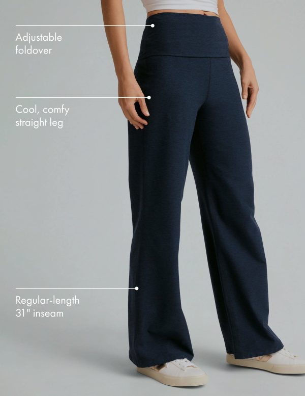 Spacedye Foldover Wide Leg Pant - Image 2