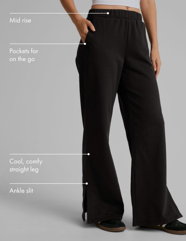 LuxeFleece Wide Leg Pant - Image 2