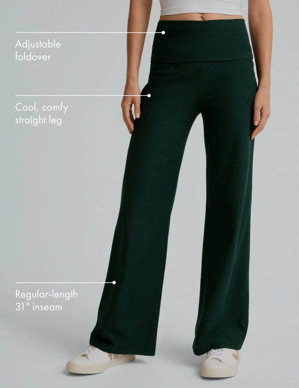 Spacedye Foldover Wide Leg Pant - Image 2