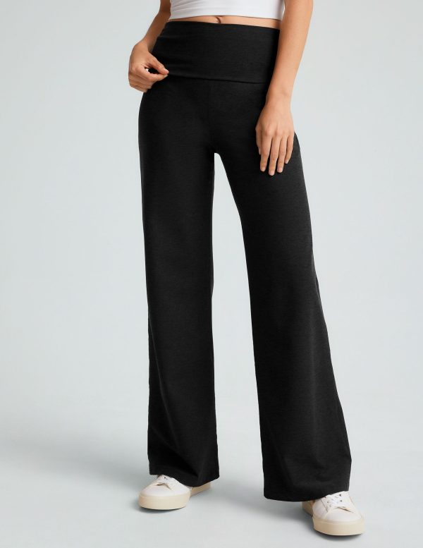 Spacedye Foldover Wide Leg Pant - Image 3
