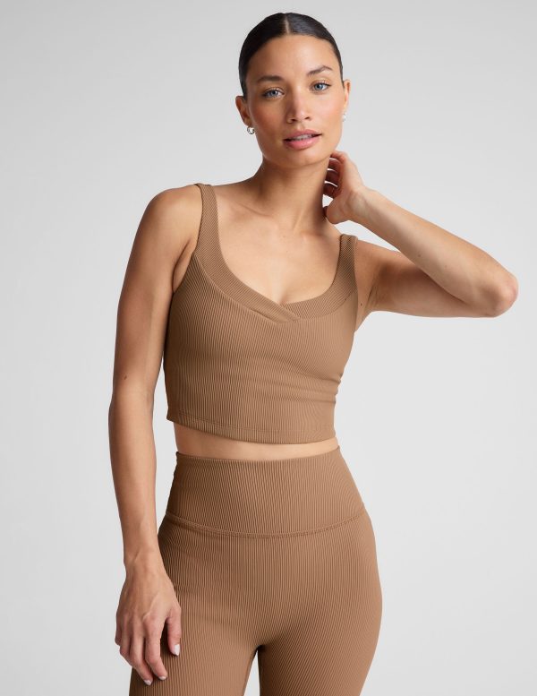 Impulse Ribbed Cropped Tank - Image 2