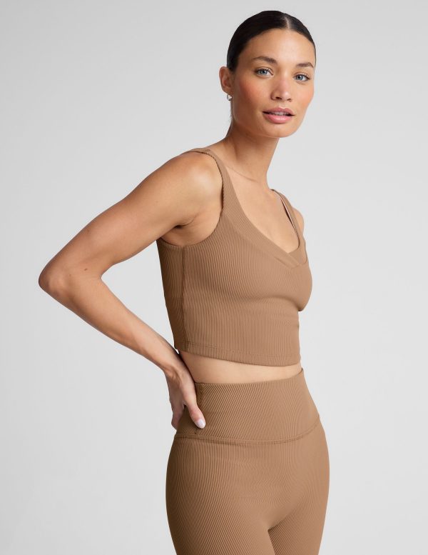 Impulse Ribbed Cropped Tank - Image 3