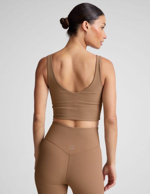 Impulse Ribbed Cropped Tank - Image 4