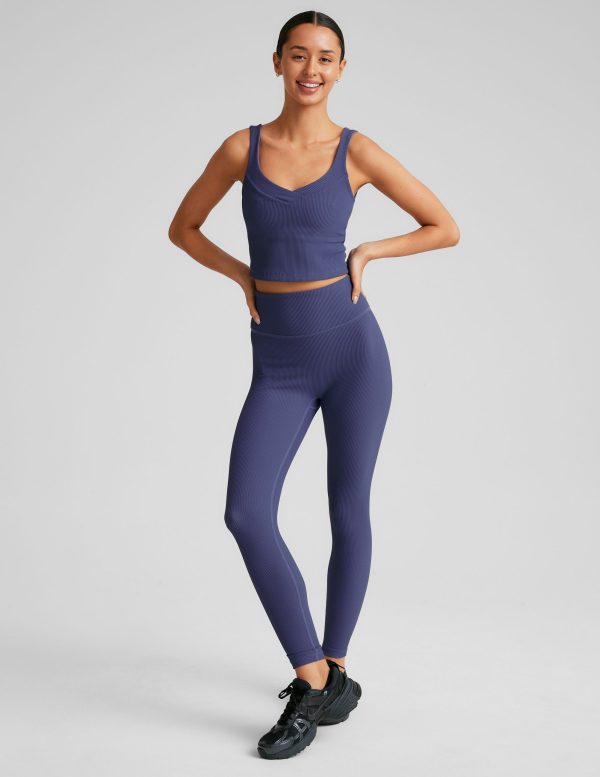 Impulse Ribbed Cropped Tank - Image 5