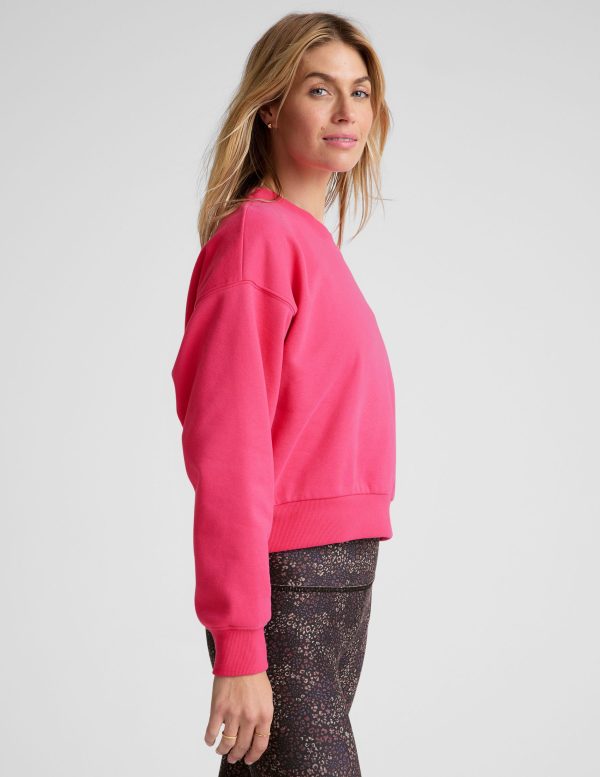 LuxeFleece Crewneck Sweatshirt - Image 3