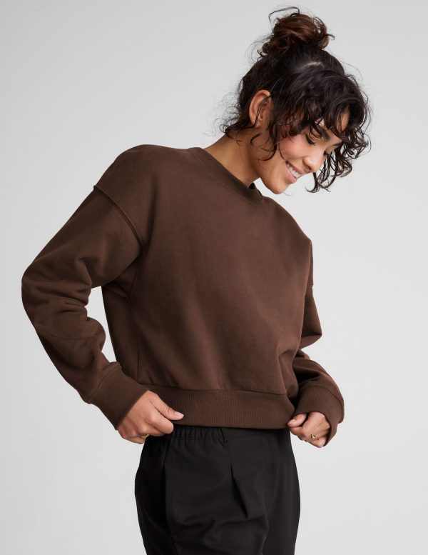LuxeFleece Crewneck Sweatshirt - Image 3