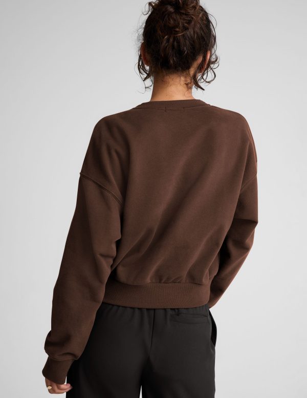 LuxeFleece Crewneck Sweatshirt - Image 4