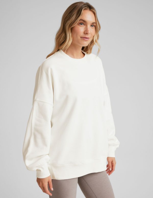 LuxeFleece Oversized Sweatshirt - Image 3