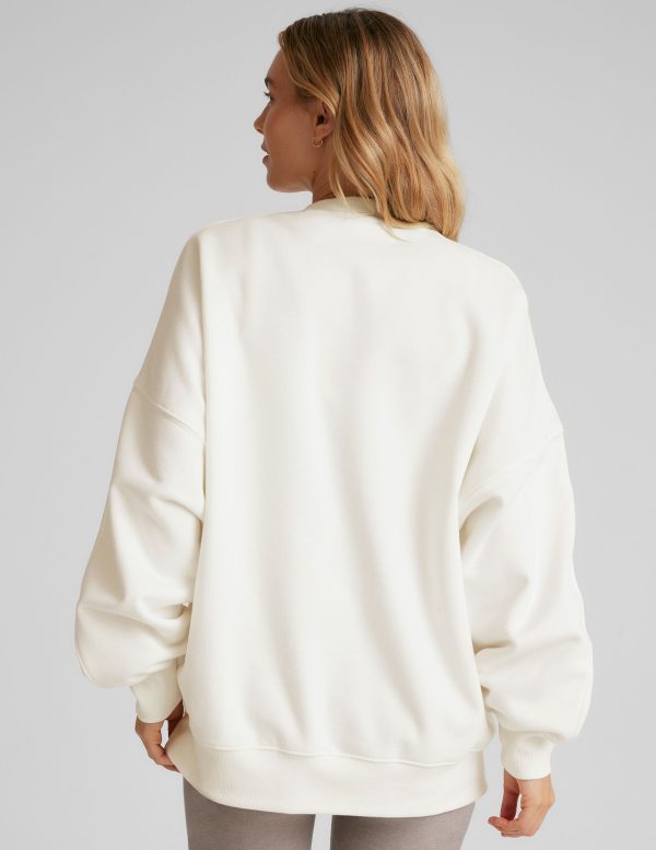LuxeFleece Oversized Sweatshirt - Image 4