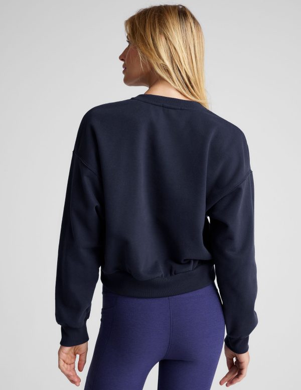 LuxeFleece Crewneck Sweatshirt - Image 3