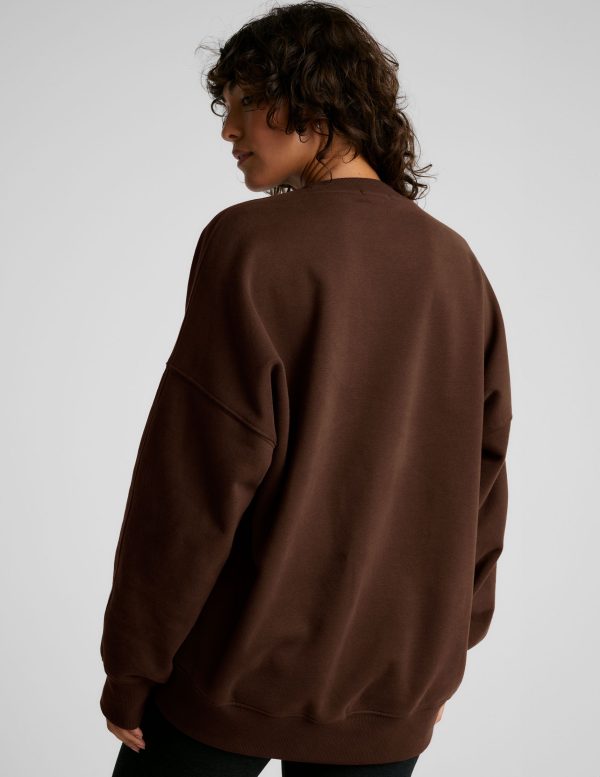 LuxeFleece Oversized Sweatshirt - Image 2