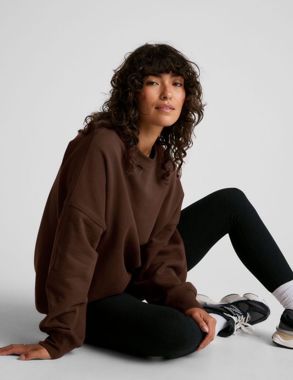 LuxeFleece Oversized Sweatshirt - Image 4