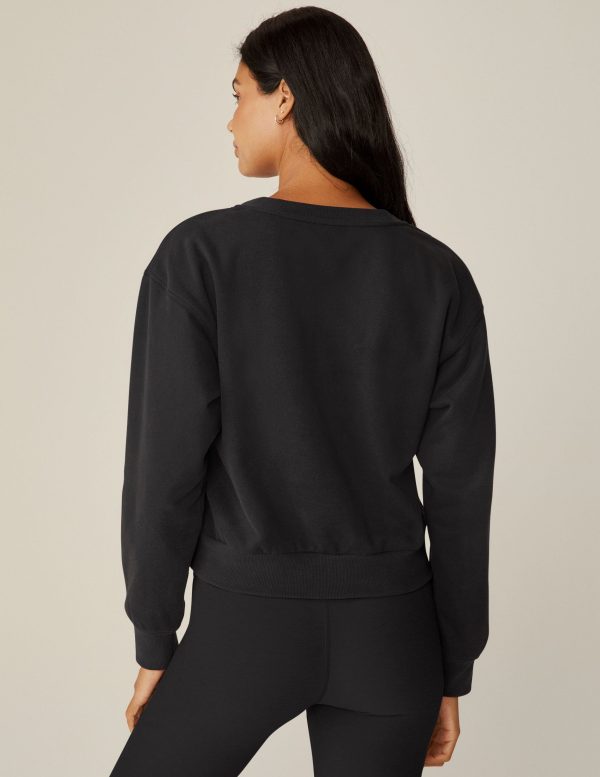 LuxeFleece Crewneck Sweatshirt - Image 3