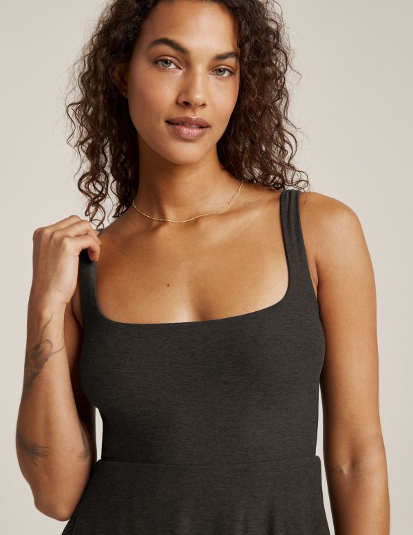 Featherweight At The Ready Square Neck Dress - Image 5