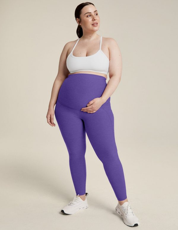 Spacedye Love the Bump Maternity Pocket Midi Legging - Image 5