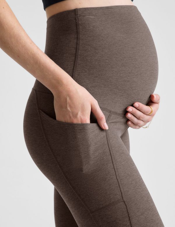Spacedye Love the Bump Maternity Pocket Midi Legging - Image 4