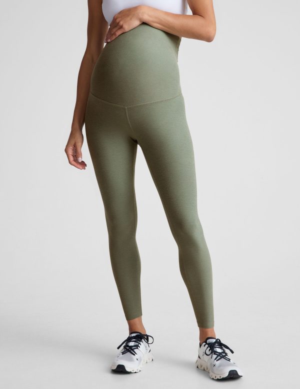 Spacedye Love the Bump Midi Maternity Legging - Image 2
