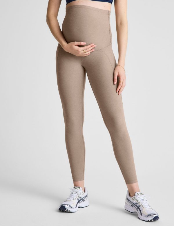 Spacedye Love the Bump Maternity Pocket Midi Legging - Image 2