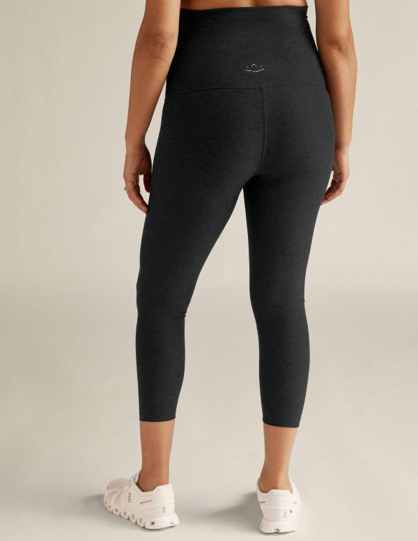 Spacedye Love The Bump Capri Maternity Legging - Image 3