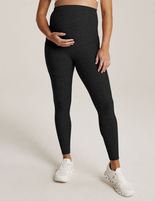 Spacedye Love the Bump Maternity Pocket Midi Legging - Image 3