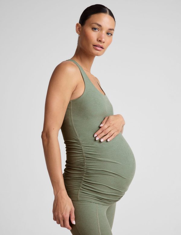 Spacedye Bases Covered Maternity Tank