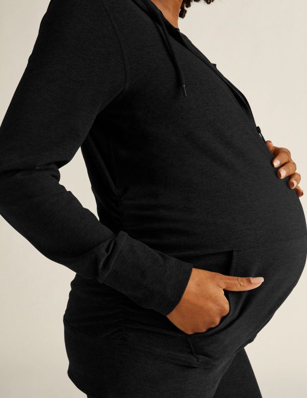 Spacedye Everyday Maternity Hoodie - Image 4
