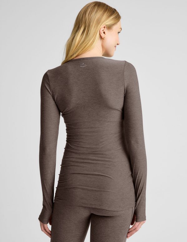 Featherweight Count On Me Maternity Crew Pullover - Image 3