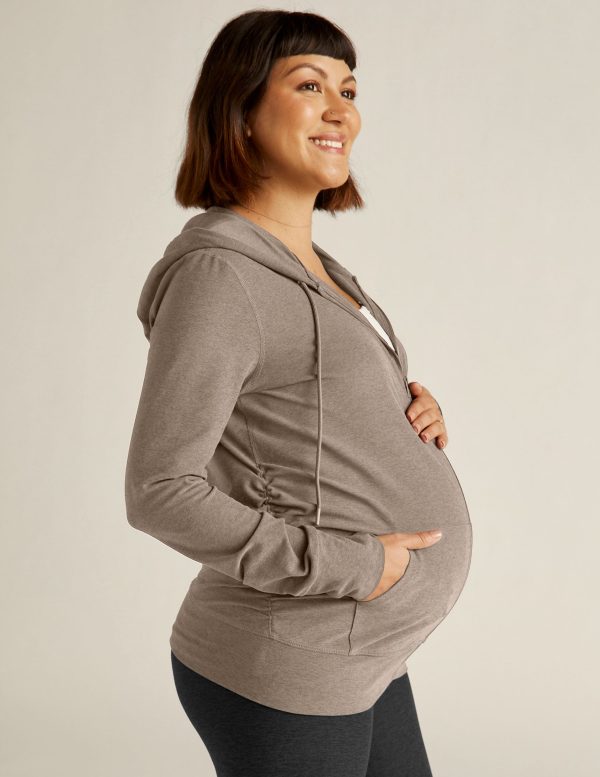 Spacedye Everyday Maternity Hoodie - Image 2