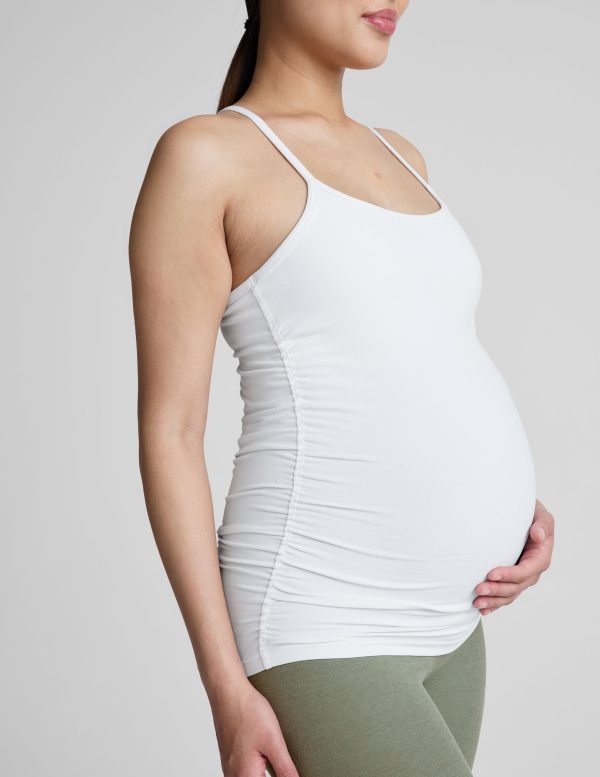 Spacedye Keep Your Cool Maternity Slim Racerback Tank - Image 4